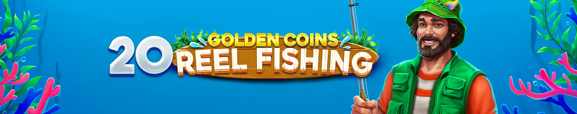 Slot 20 Golden Coins: Reel Fishing