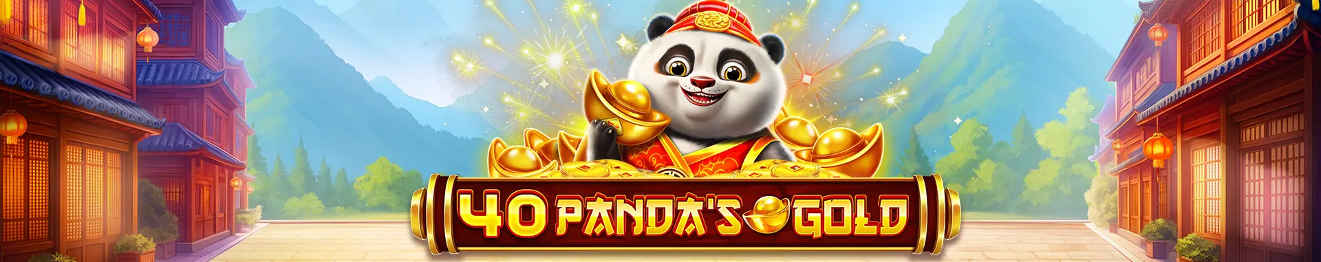Slot 40 Panda's Gold