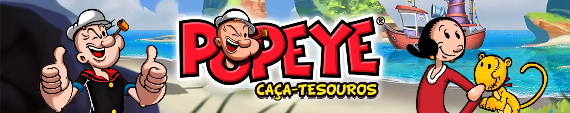 Slot Popeye Caça-Tesouros