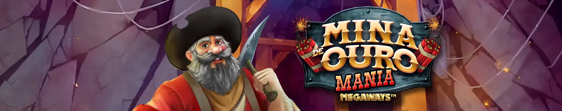 Slot Mina de Ouro Mania Megaways