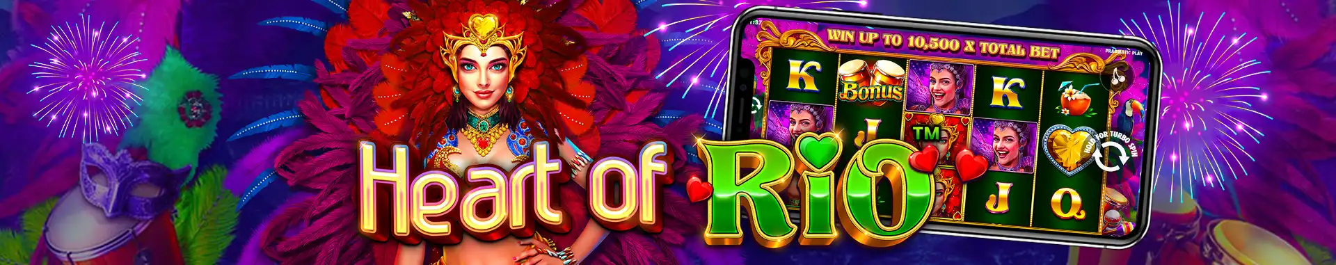 Slot Heart of Rio