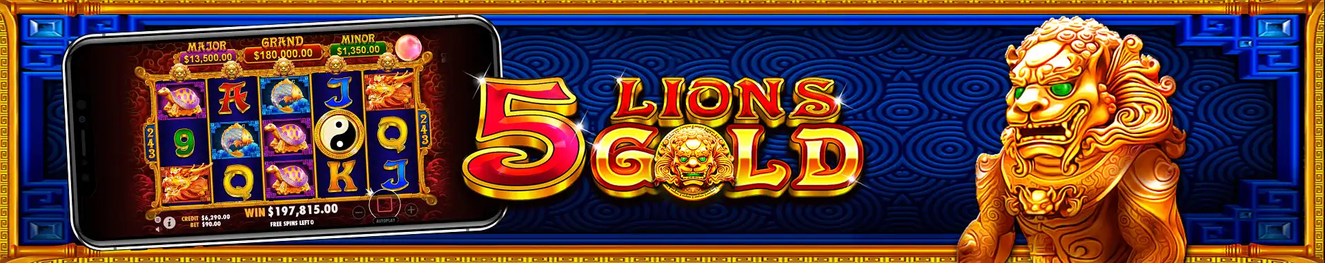 Slot 5 Lions Gold