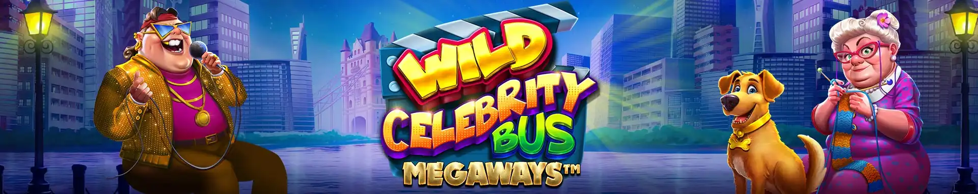 Slot Wild celebrity bus Megaways