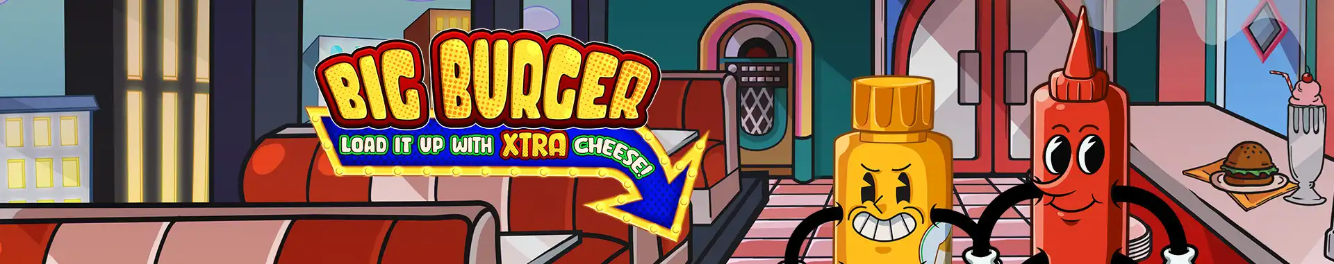 Slot Big Burger Load it up with Xtra Cheese 